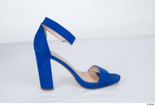Clothes  310 blue high heels sandals shoes 0006.jpg